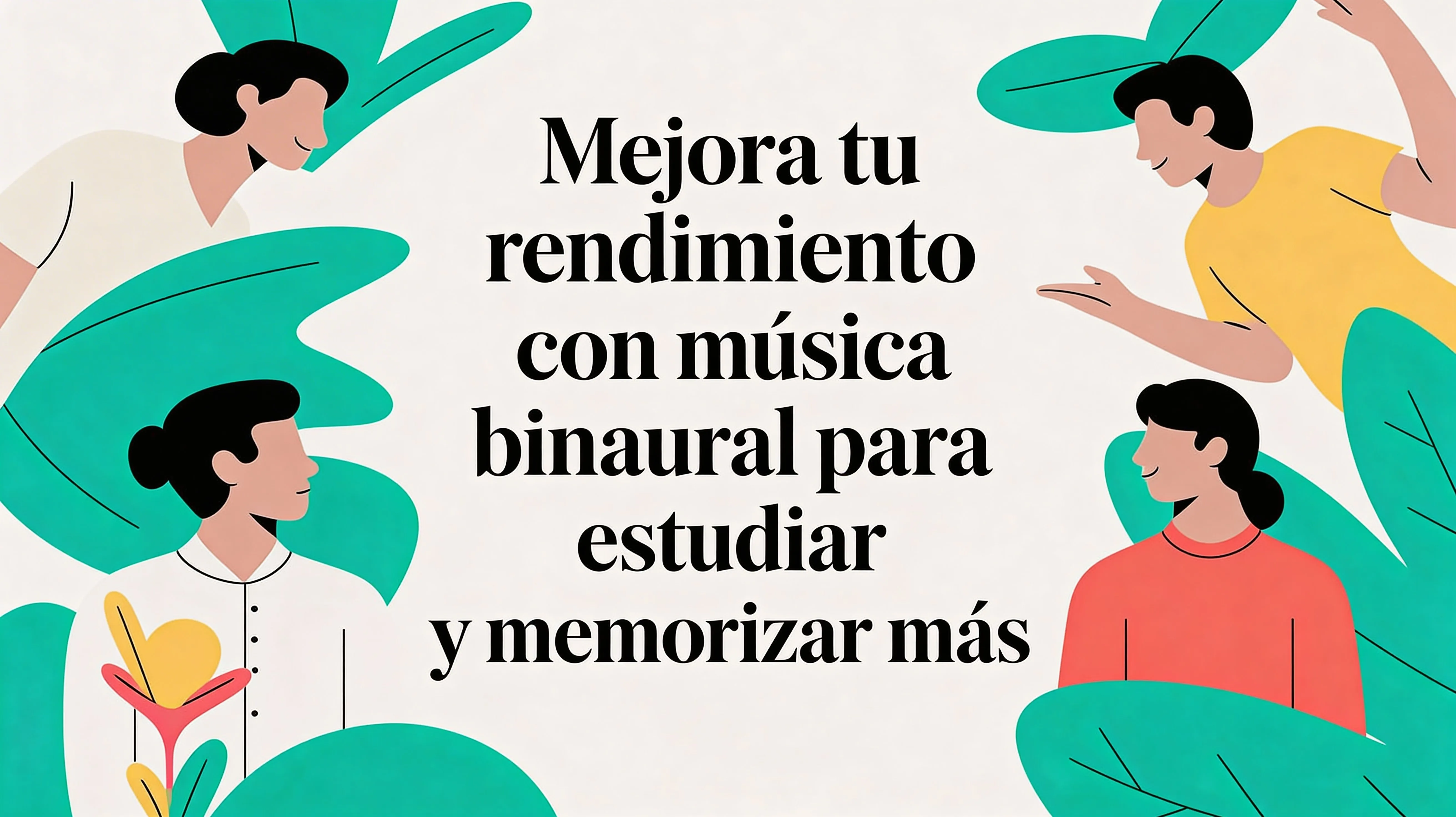 Mejora tu rendimiento con musica binaural para estudiar y memoriza más