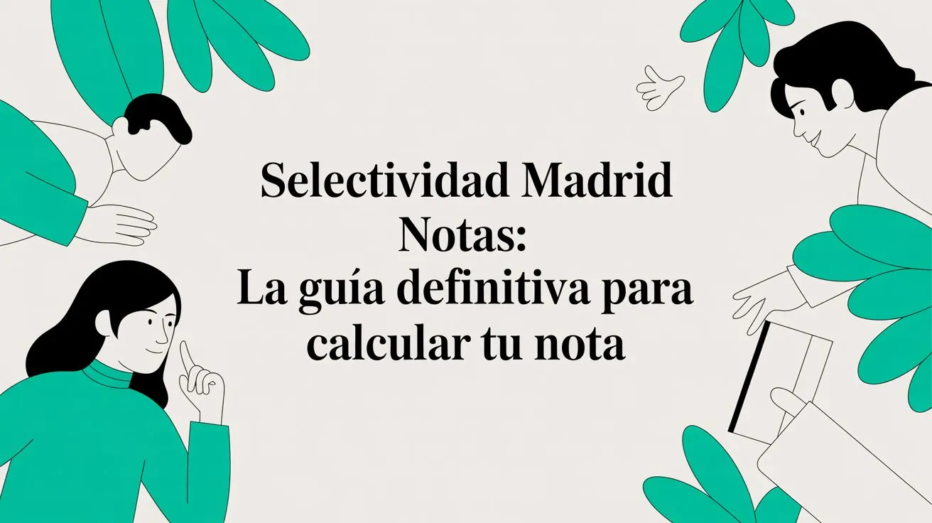 Selectividad Madrid notas: La guía definitiva para calcular tu nota