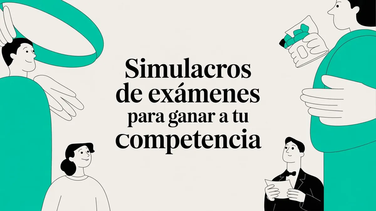 Simulacros de exámenes para ganar a tu competencia